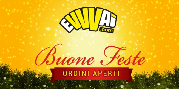 BUONE FESTE DAL TEAM DI EVVVAI.COM