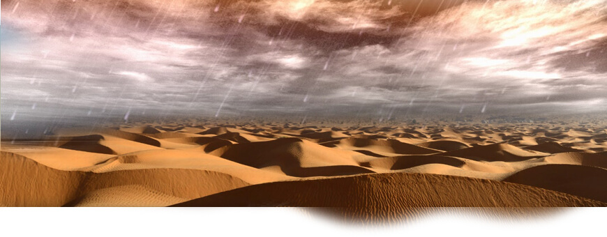 Pioggia di sabbia